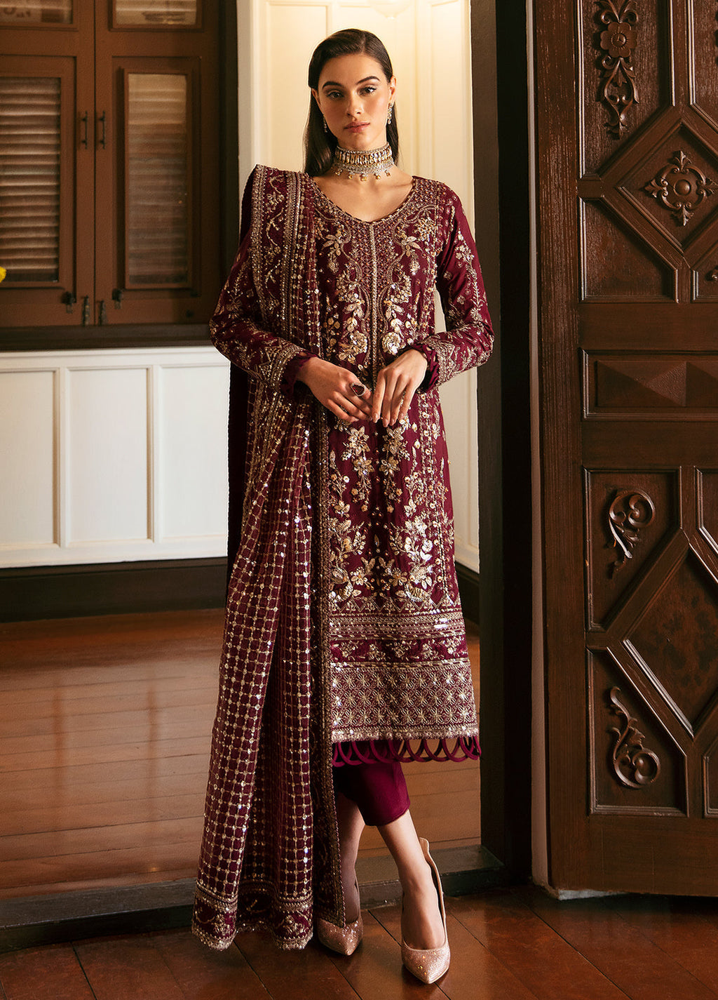 Gulaal | Luxury Pret | VALENTINA (GL-LP-24V1-20) - Riwayat e Khas