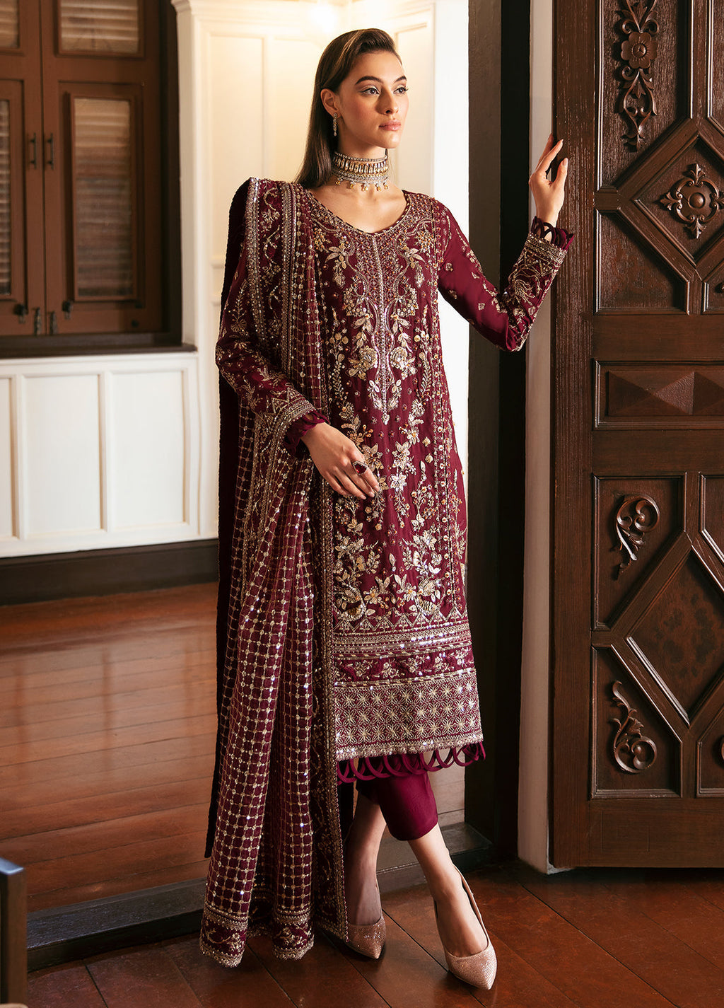 Gulaal | Luxury Pret | VALENTINA (GL-LP-24V1-20) - Riwayat e Khas