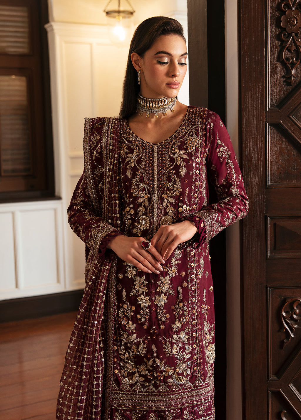 Gulaal | Luxury Pret | VALENTINA (GL-LP-24V1-20) - Riwayat e Khas