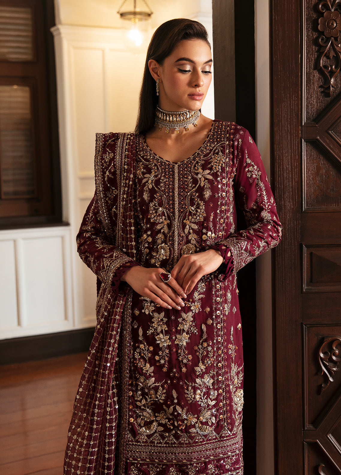 Gulaal | Luxury Pret | VALENTINA (GL-LP-24V1-20) - Riwayat e Khas