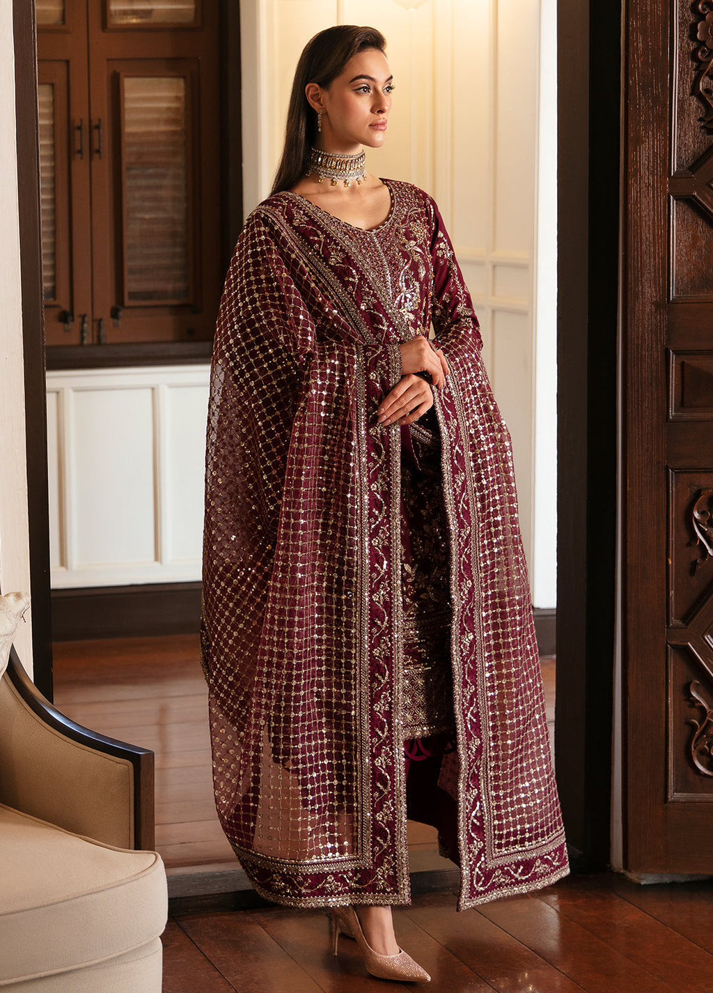 Gulaal | Luxury Pret | VALENTINA (GL-LP-24V1-20) - Riwayat e Khas