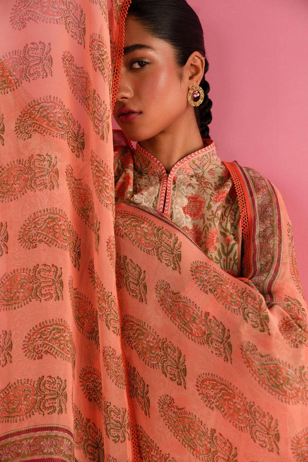 Sana Safinaz | Mahay Summer Lawn 24 | S-04 - House Of Anaya