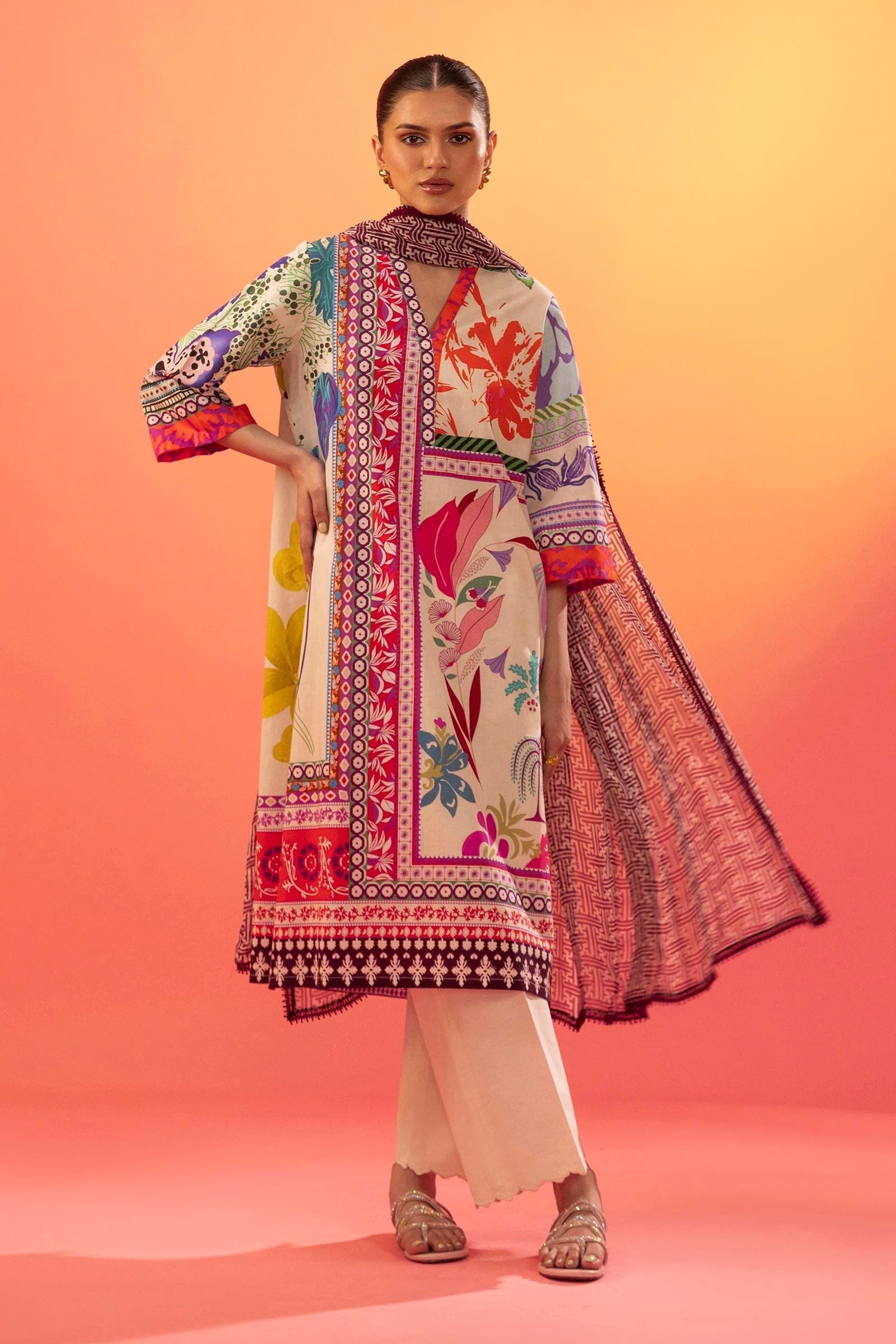 Sana Safinaz | Mahay Summer 25 | 002B