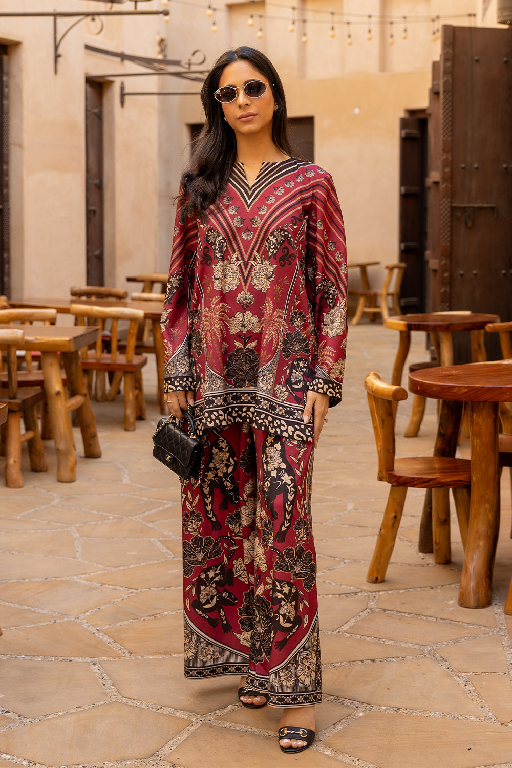 Saira Rizwan | Resort Collection 25 | ROSA-SRRC03-25 - Riwayat-e-Khas