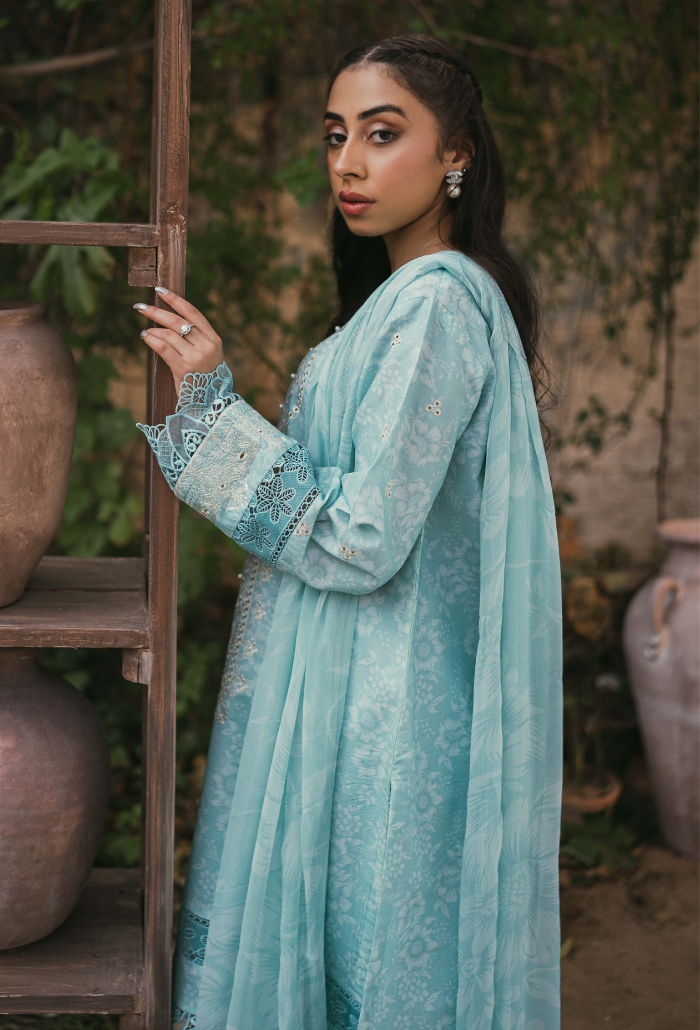 Humdum | Gardenia Lawn | D07 - House Of Anaya