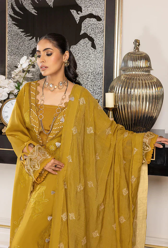 Humdum | Charlotte Chikankari Lawn | D03 - House Of Anaya