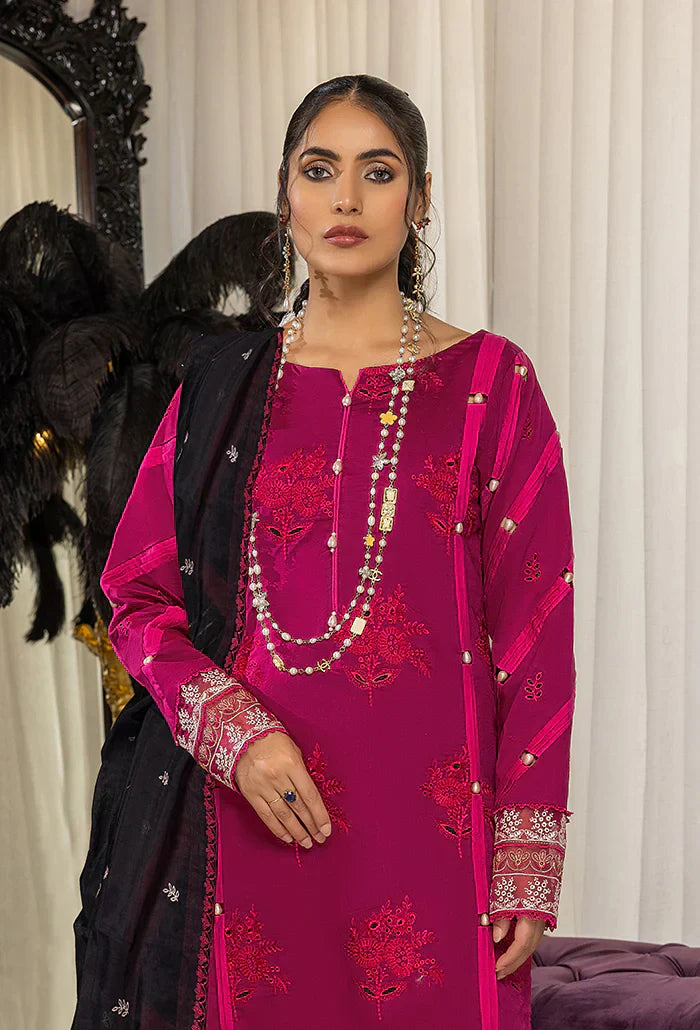 Humdum | Charlotte Chikankari Lawn | D01 - House Of Anaya