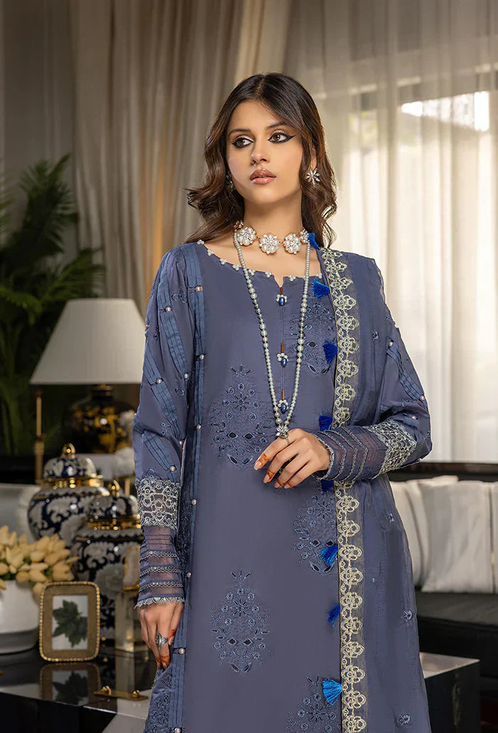 Humdum | Charlotte Chikankari Lawn | D02 - House Of Anaya