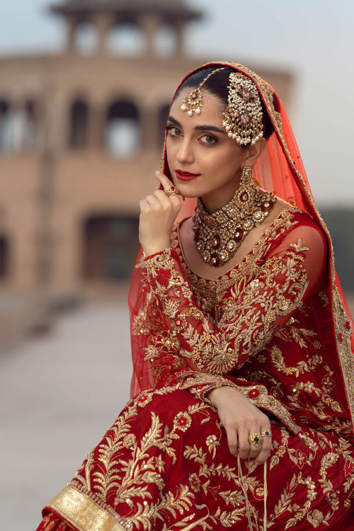 Maya | Wedding Formal Ulfat | SURKH - House Of Anaya