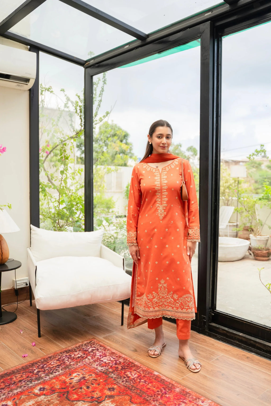 Gulaal | Embroidered Basics | Sunstone
