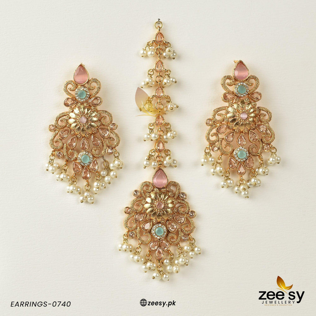 Spark Earrings-0740 - Libasekhas