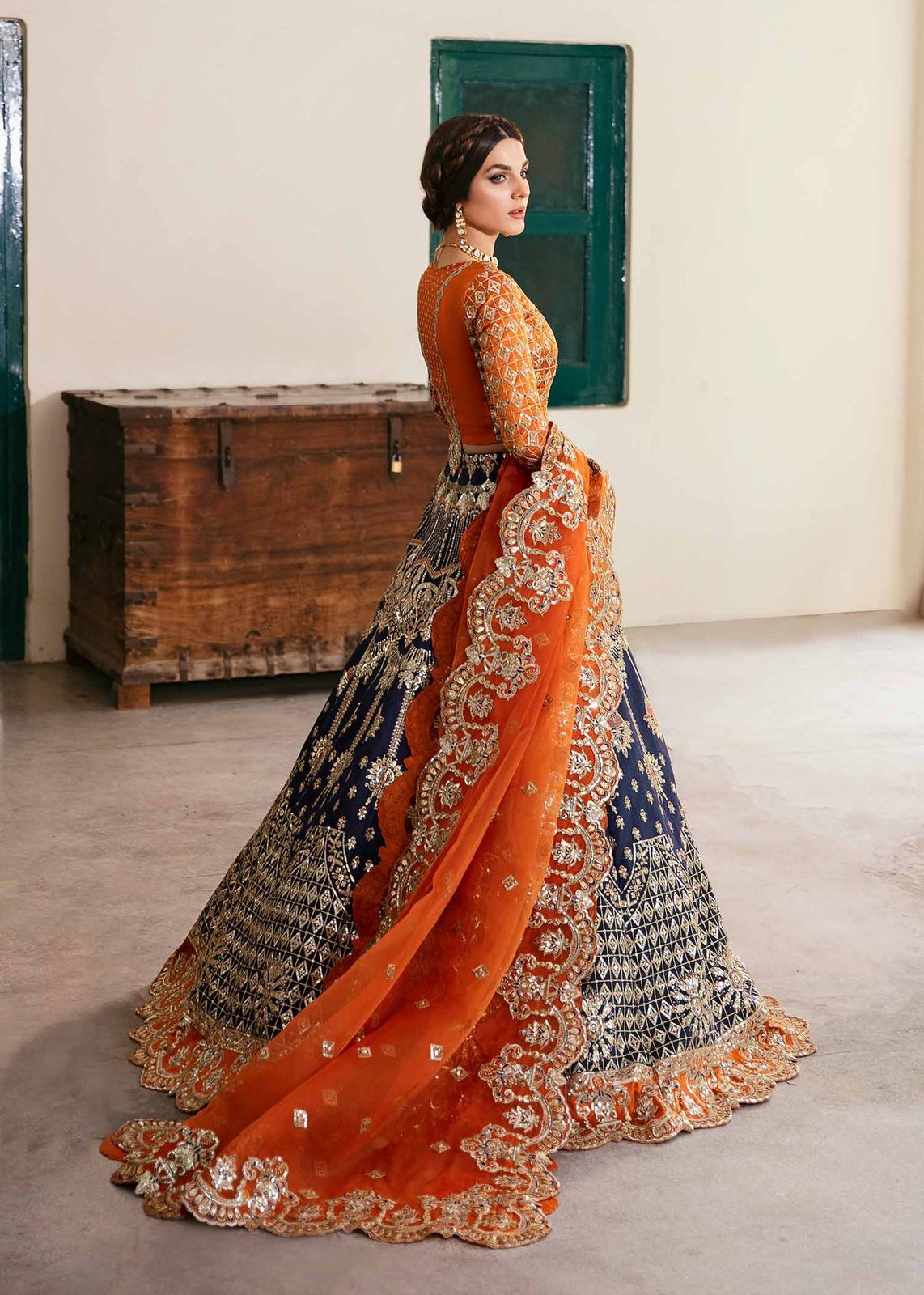 AKBAR ASLAM SIRENA U-1475 LAYALI COLLECTION UNSTITCHED - Riwayat-e-khas