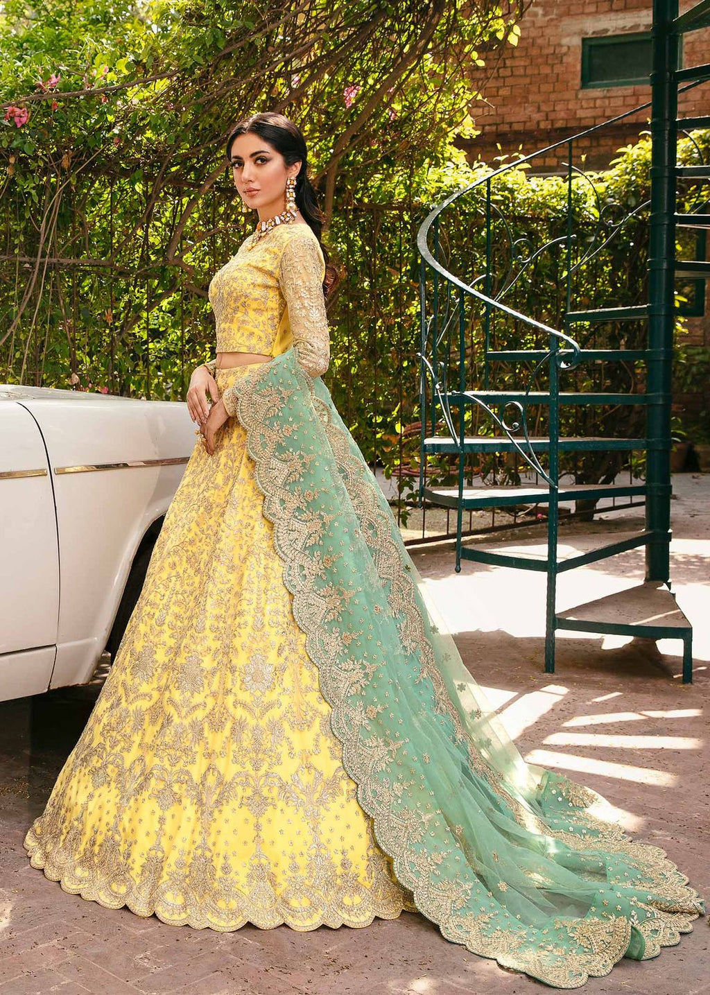 AKBAR ASLAM ILONA U-1476 LAYALI COLLECTION UNSTITCHED - Riwayat-e-khas