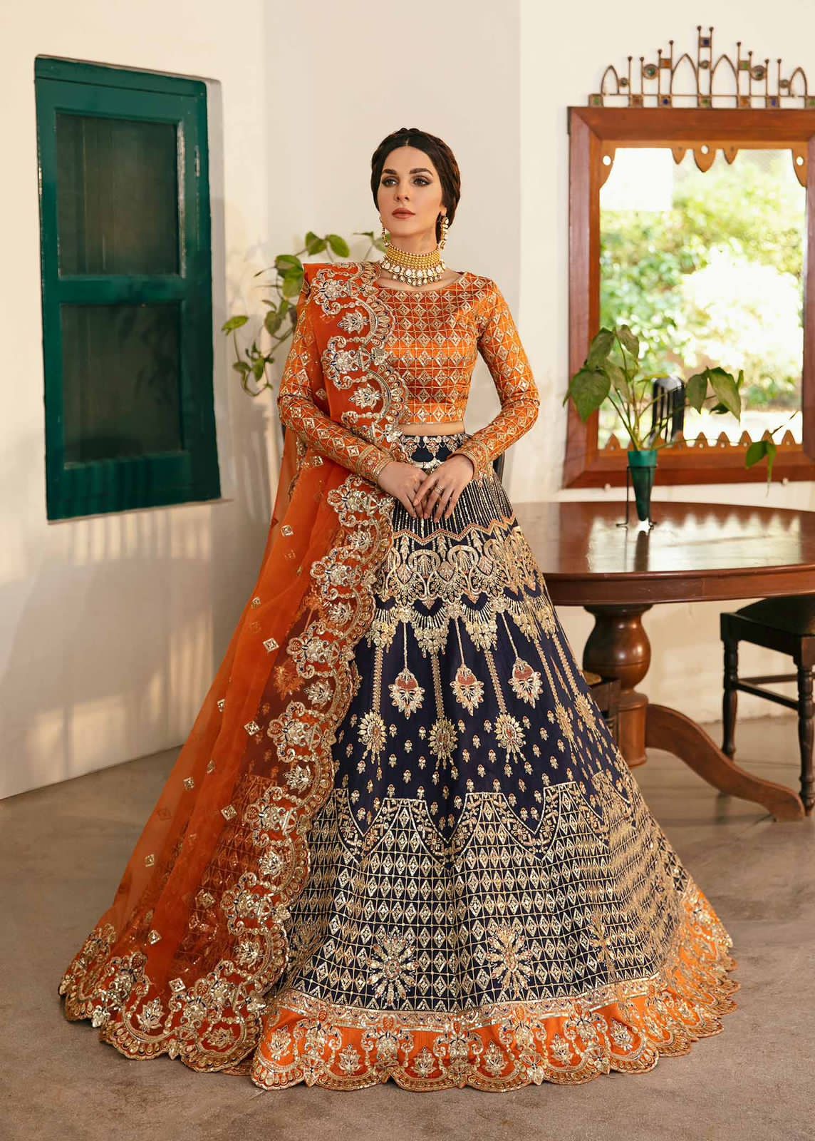 AKBAR ASLAM SIRENA U-1475 LAYALI COLLECTION UNSTITCHED - Riwayat-e-khas
