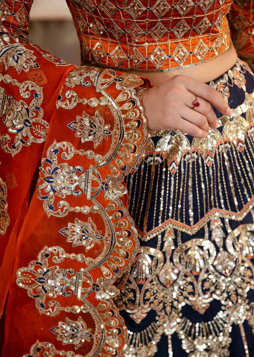 AKBAR ASLAM SIRENA U-1475 LAYALI COLLECTION UNSTITCHED - Riwayat-e-khas