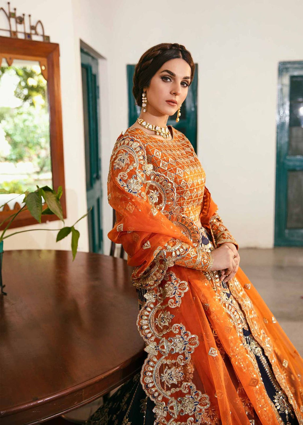 AKBAR ASLAM SIRENA U-1475 LAYALI COLLECTION UNSTITCHED - Riwayat-e-khas