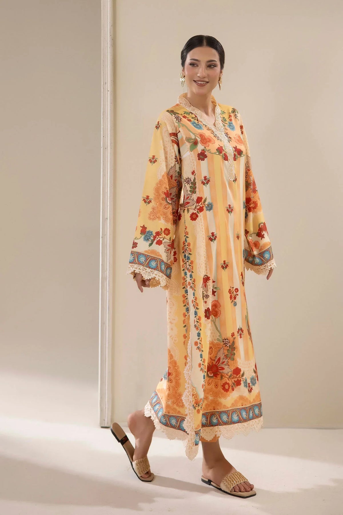 Adans Libas | Adans Jacobean | KAFTAN-07 - 4