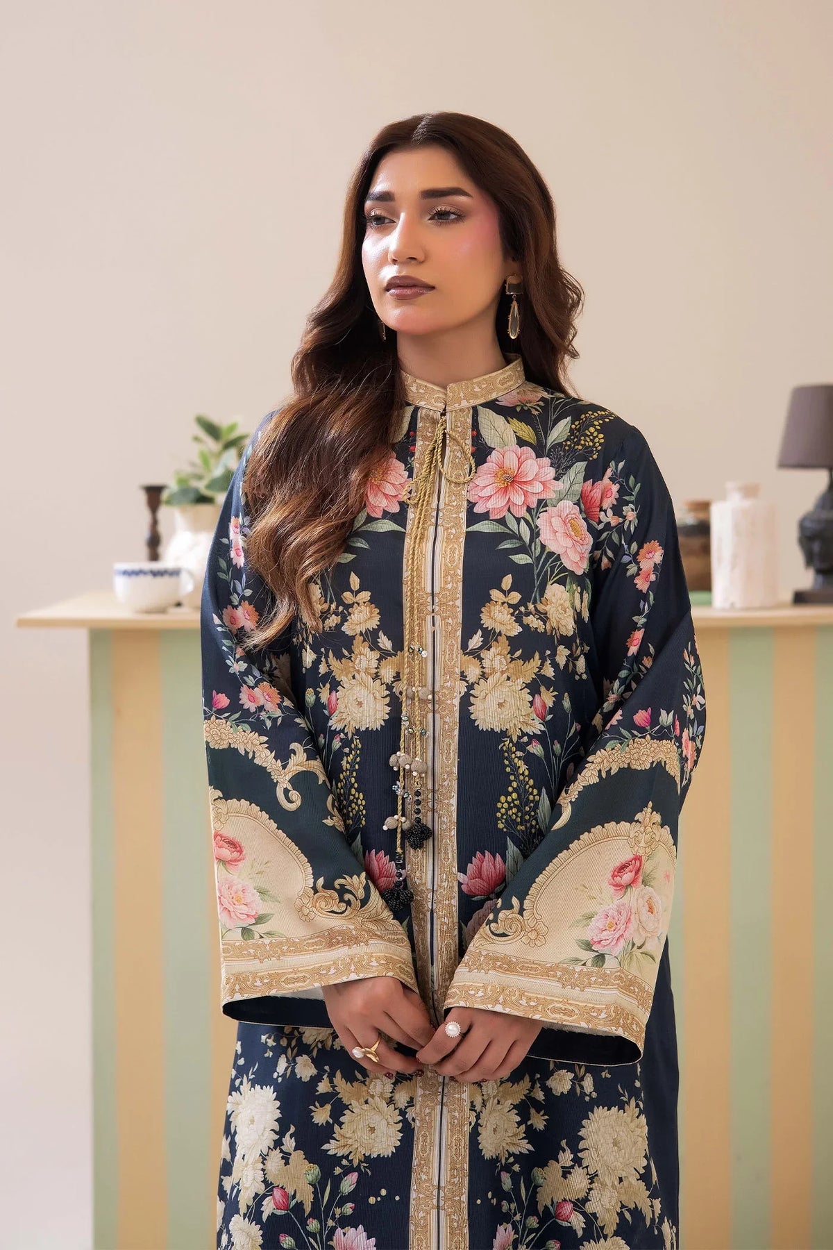 Adans Libas | Adans Jacobean | PRINTED KAFTAN-03 - 2