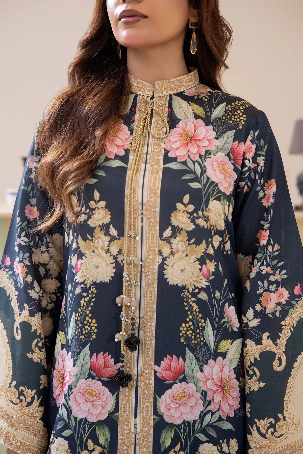 Adans Libas | Adans Jacobean | PRINTED KAFTAN-03 - 4