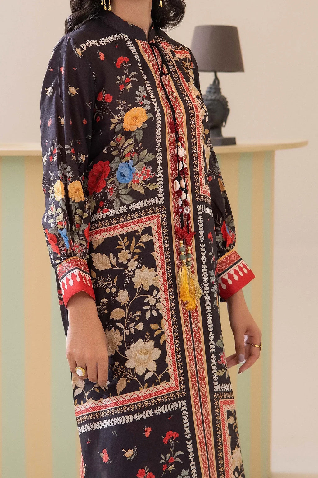 Adans Libas | Adans Jacobean | PRINTED KAFTAN-04 - 4