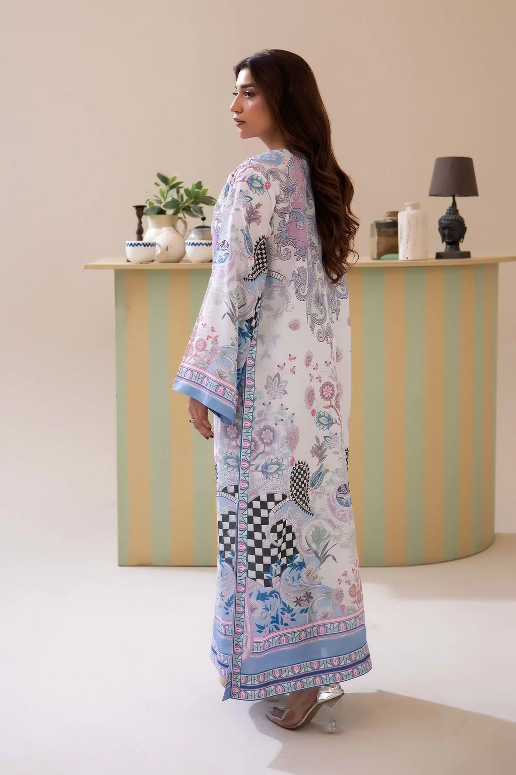 Adans Libas | Adans Jacobean | PRINTED KAFTAN-05 - 3