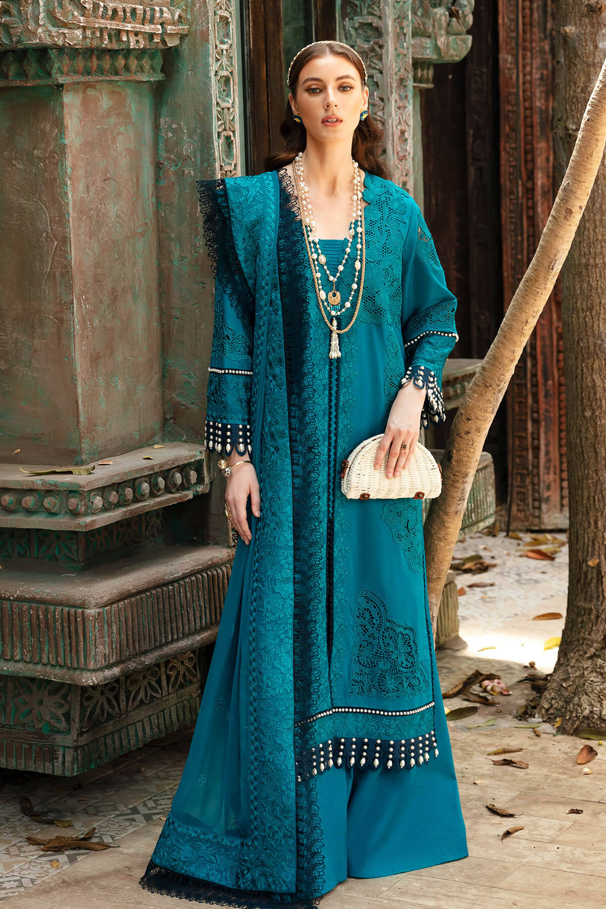 Imrozia Premium | Reve Luxury Lawn | S.L 55 Camila - House Of Anaya