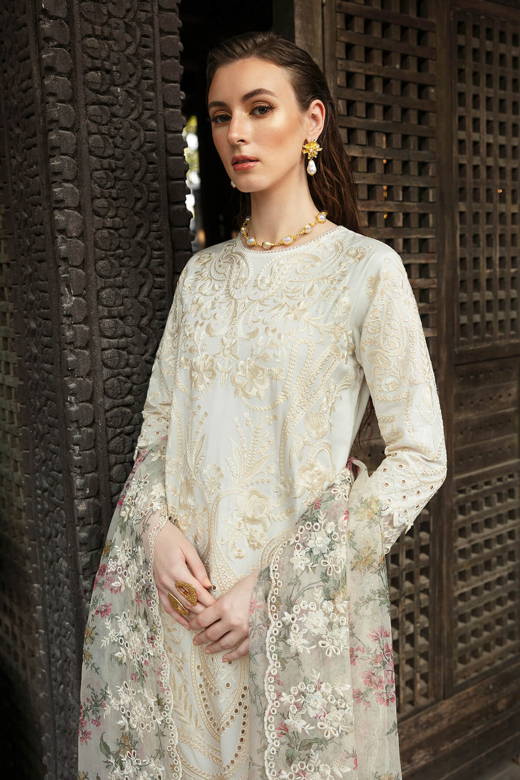 Imrozia Premium | Reve Luxury Lawn | S.L 60 Sephora - House Of Anaya
