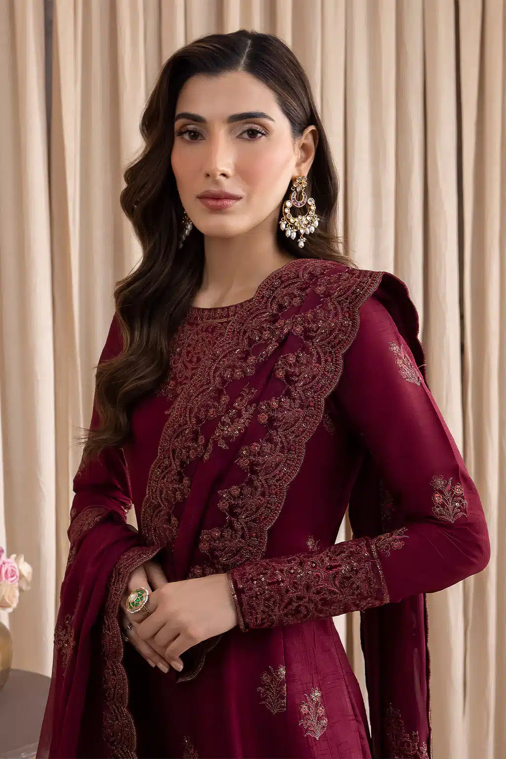 Iznik | Festive Raw Silk 23 | IRS-03 ELOQUENCE - House Of Anaya