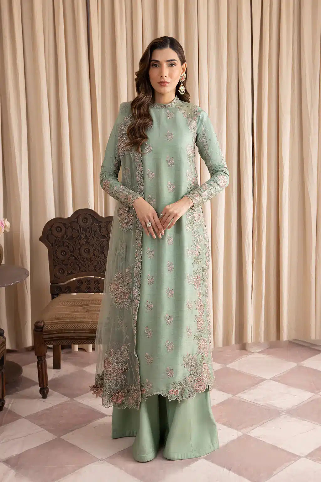 Iznik | Festive Raw Silk 23 | IRS-01 SUAVE - House Of Anaya