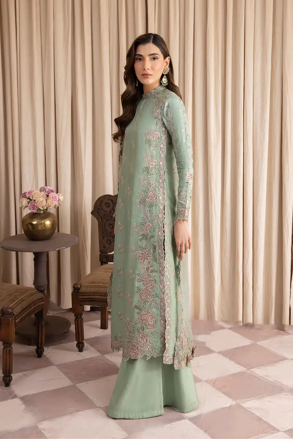 Iznik | Festive Raw Silk 23 | IRS-01 SUAVE - House Of Anaya