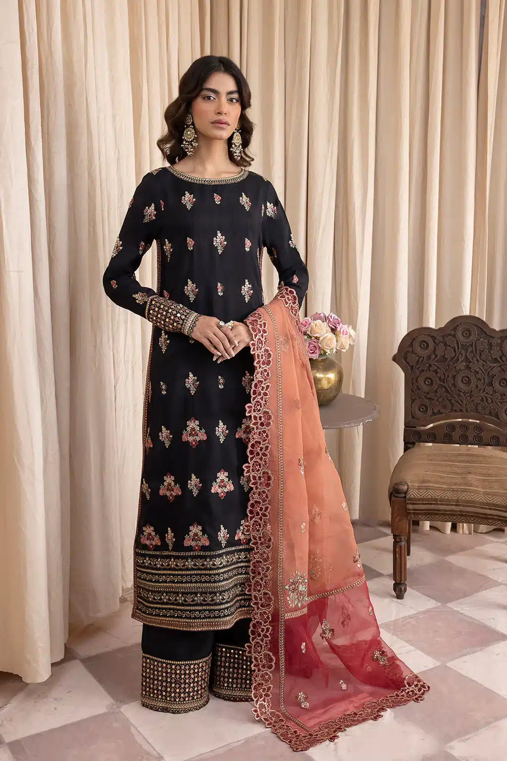 Iznik | Festive Raw Silk 23 | IRS-02 ELIXIR - House Of Anaya