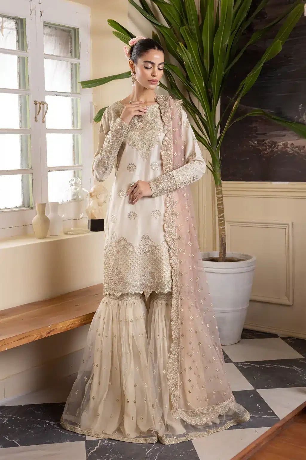 Iznik | Festive Raw Silk 23 | IRS-06 SCINTILLA - House Of Anaya
