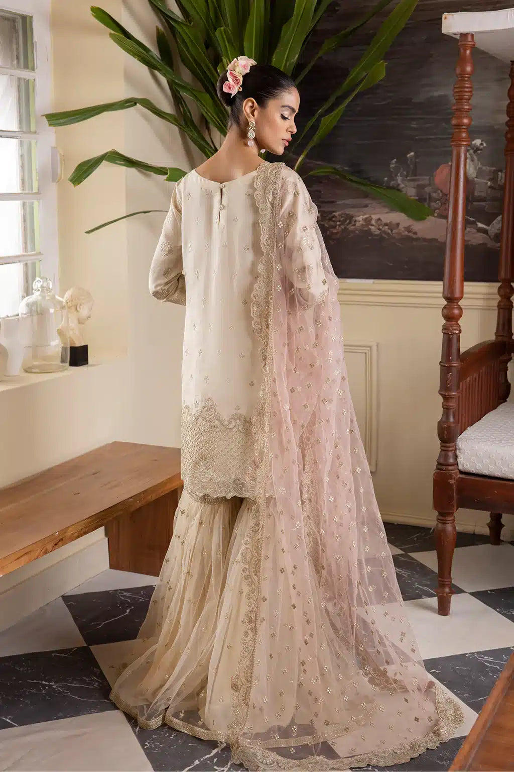 Iznik | Festive Raw Silk 23 | IRS-06 SCINTILLA - House Of Anaya