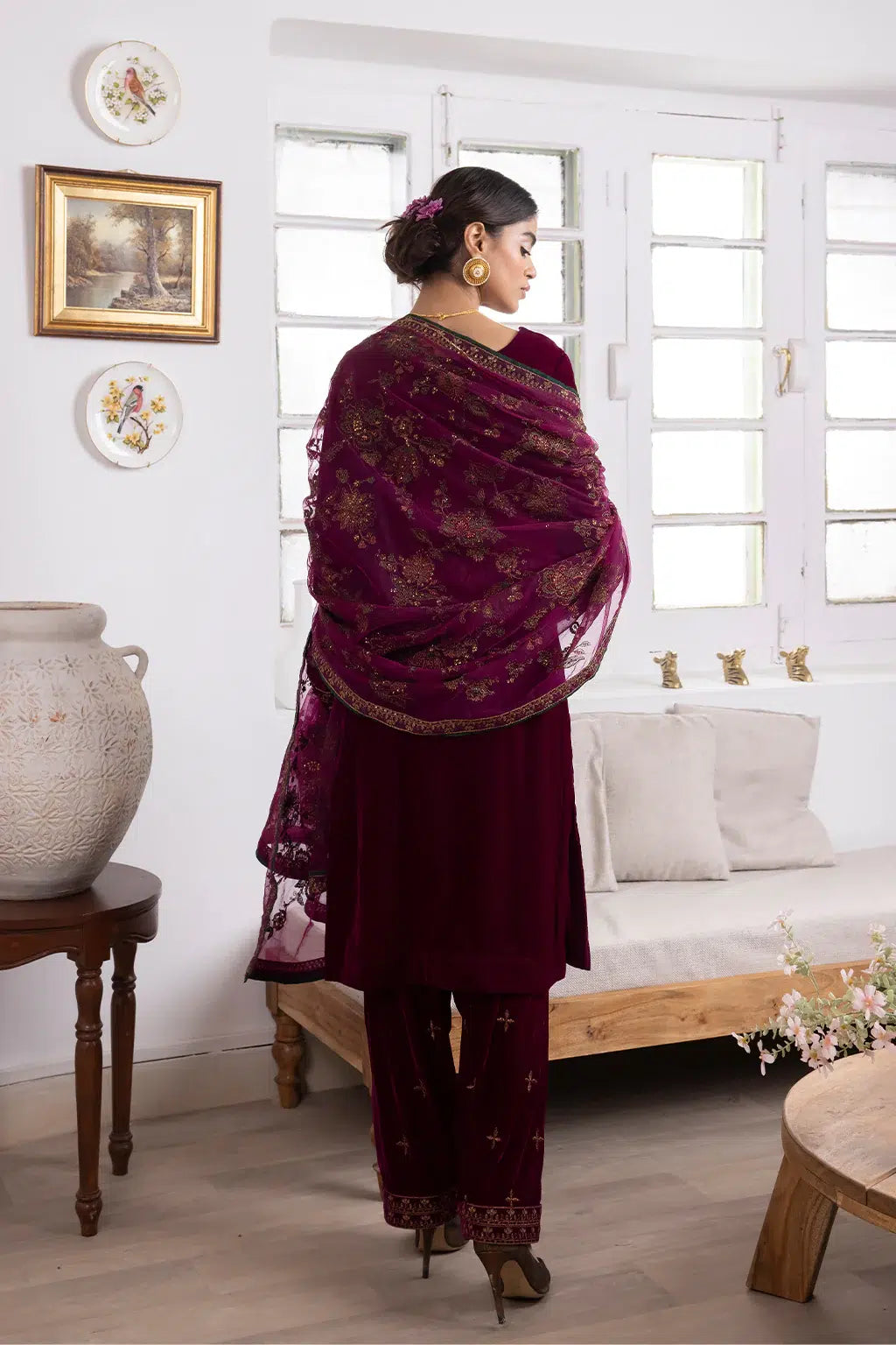 Iznik | Festive Velvet 23 | IV-31 SHIRIN - House Of Anaya