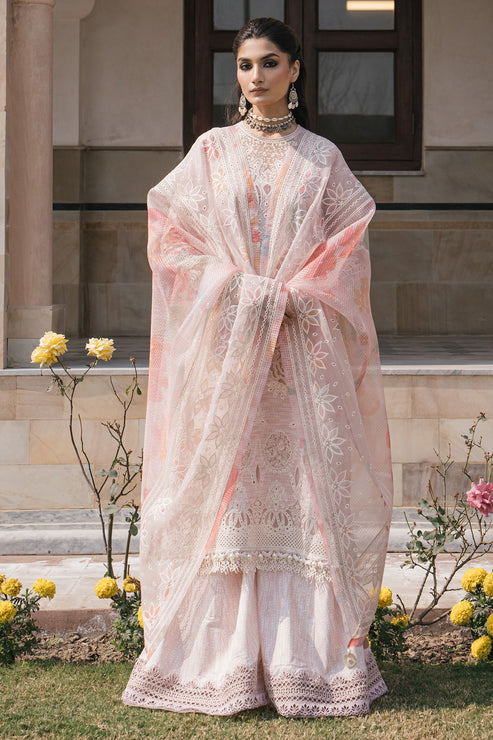 Jazmin | Shahkaar Luxury Lawn 24 | SL24-D8 - Riwayat-e-Khas