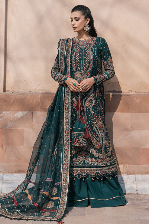Jazmin | Shahkaar Luxury Lawn 24 | SL24-D10 - Riwayat-e-Khas