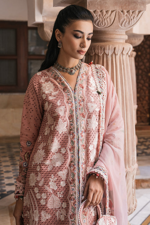 Jazmin | Shahkaar Luxury Lawn 24 | SL24-D4 - Riwayat-e-Khas