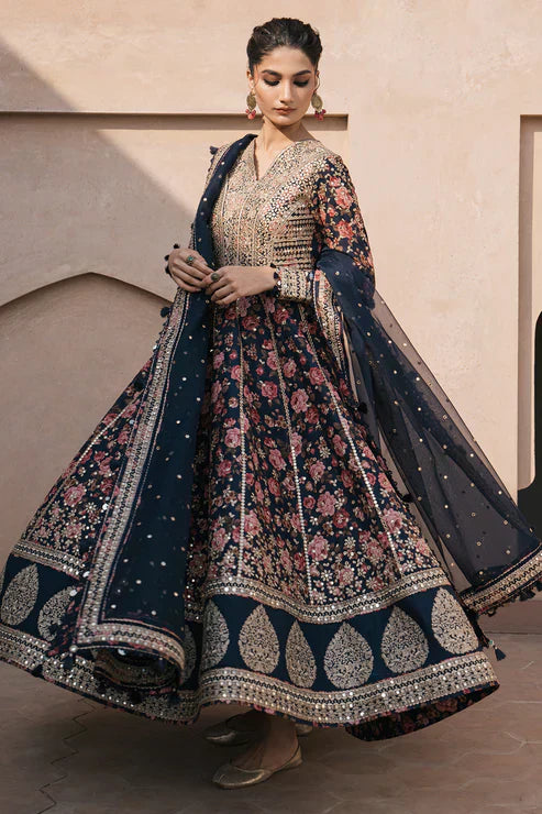 Jazmin | Shahkaar Luxury Lawn 24 | SL24-D1 - Riwayat-e-Khas