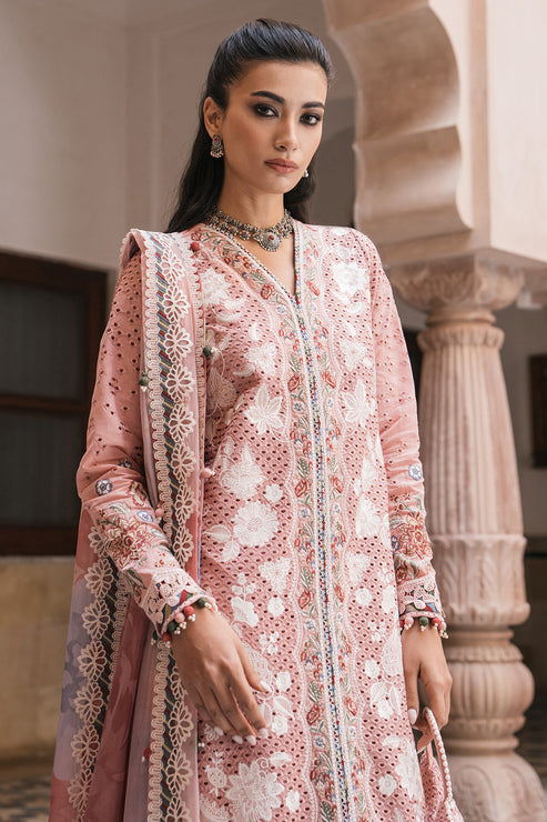 Jazmin | Shahkaar Luxury Lawn 24 | SL24-D4 - Riwayat-e-Khas