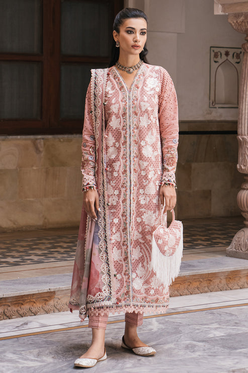 Jazmin | Shahkaar Luxury Lawn 24 | SL24-D4 - Riwayat-e-Khas