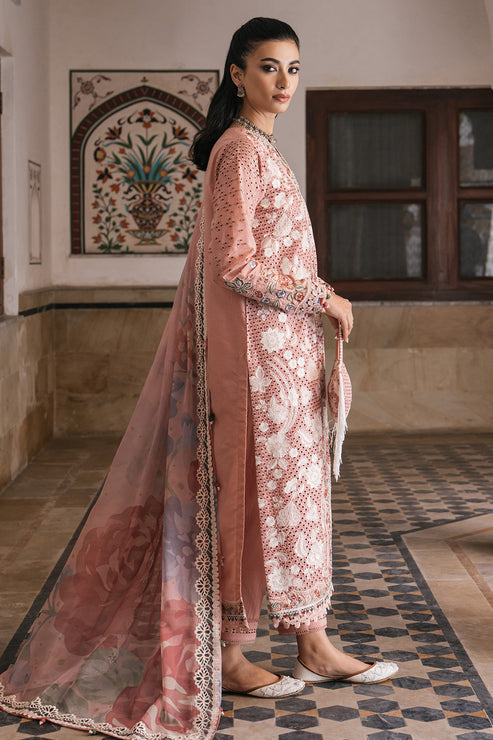 Jazmin | Shahkaar Luxury Lawn 24 | SL24-D4 - Riwayat-e-Khas