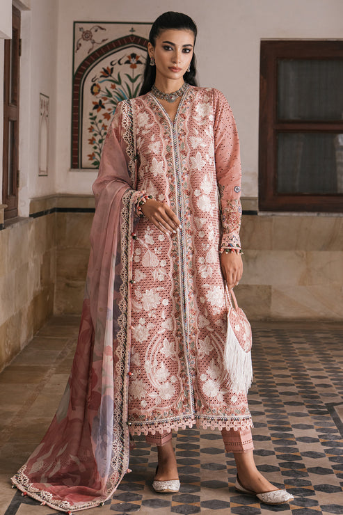 Jazmin | Shahkaar Luxury Lawn 24 | SL24-D4 - Riwayat-e-Khas
