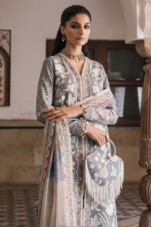 Jazmin | Shahkaar Luxury Lawn 24 | SL24-D3 - Riwayat-e-Khas