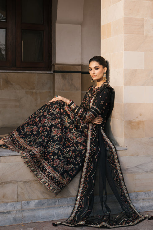 Jazmin | Shahkaar Luxury Lawn 24 | SL24-D15 - Riwayat-e-Khas