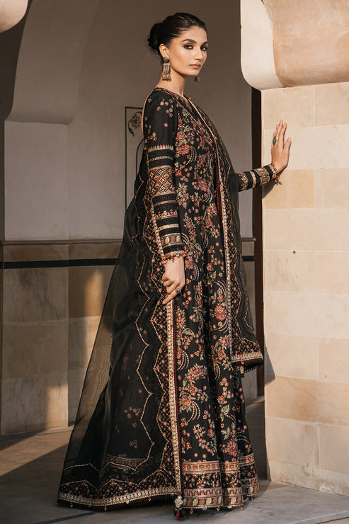 Jazmin | Shahkaar Luxury Lawn 24 | SL24-D15 - Riwayat-e-Khas