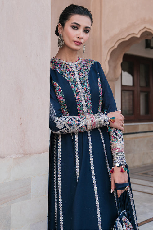 Jazmin | Shahkaar Luxury Lawn 24 | SL24-D12 - Riwayat-e-Khas