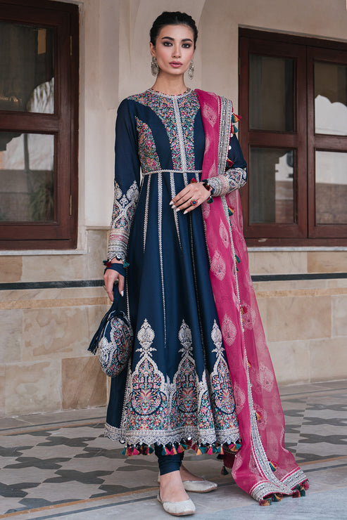 Jazmin | Shahkaar Luxury Lawn 24 | SL24-D12 - Riwayat-e-Khas
