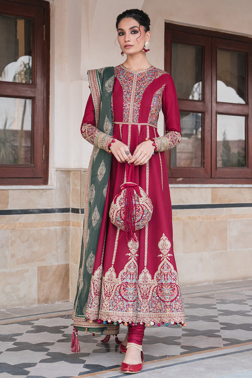 Jazmin | Shahkaar Luxury Lawn 24 | SL24-D11 - Riwayat-e-Khas