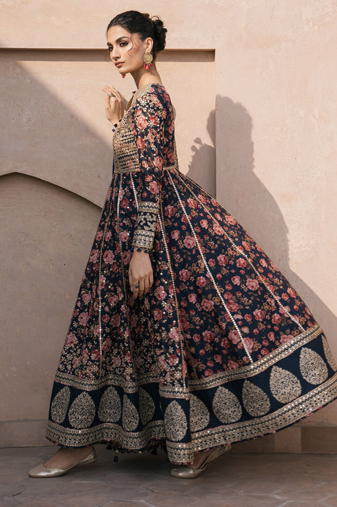 Jazmin | Shahkaar Luxury Lawn 24 | SL24-D1 - Riwayat-e-Khas