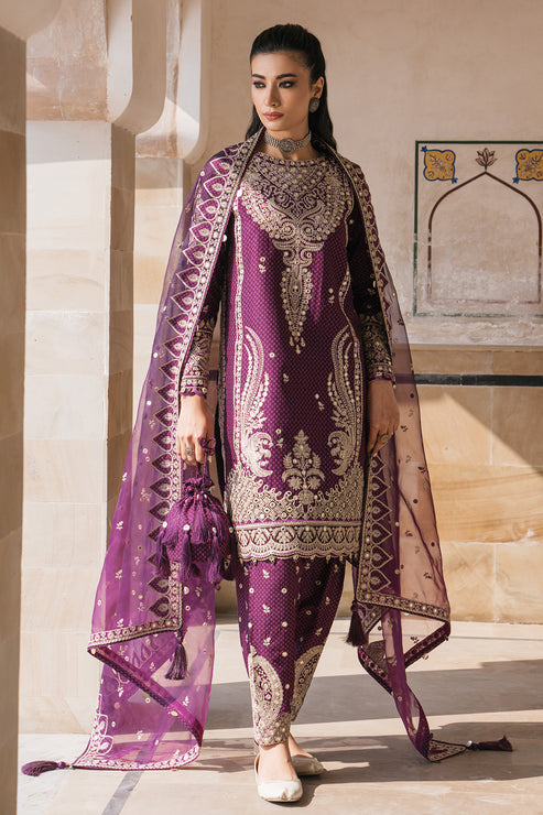 Jazmin | Shahkaar Luxury Lawn 24 | SL24-D6 - Riwayat-e-Khas